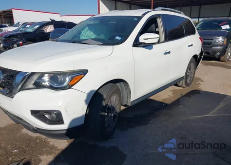 2017 Nissan Pathfinder Sv from USA, damaged, VIN 5N1DR2MN4HC635589